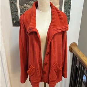 Cozy Orange Sweater